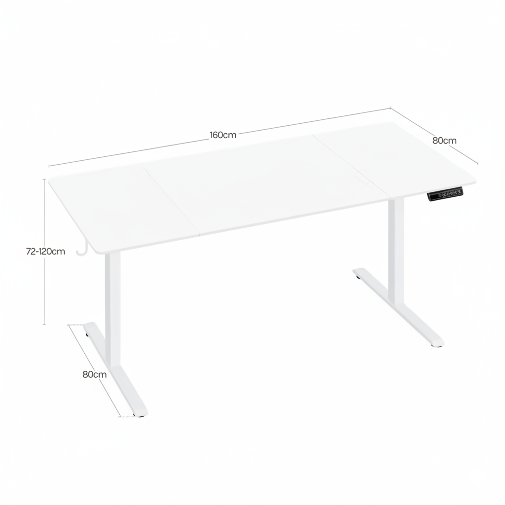 Nova - Bureau Assis-Debout à Hauteur Réglable