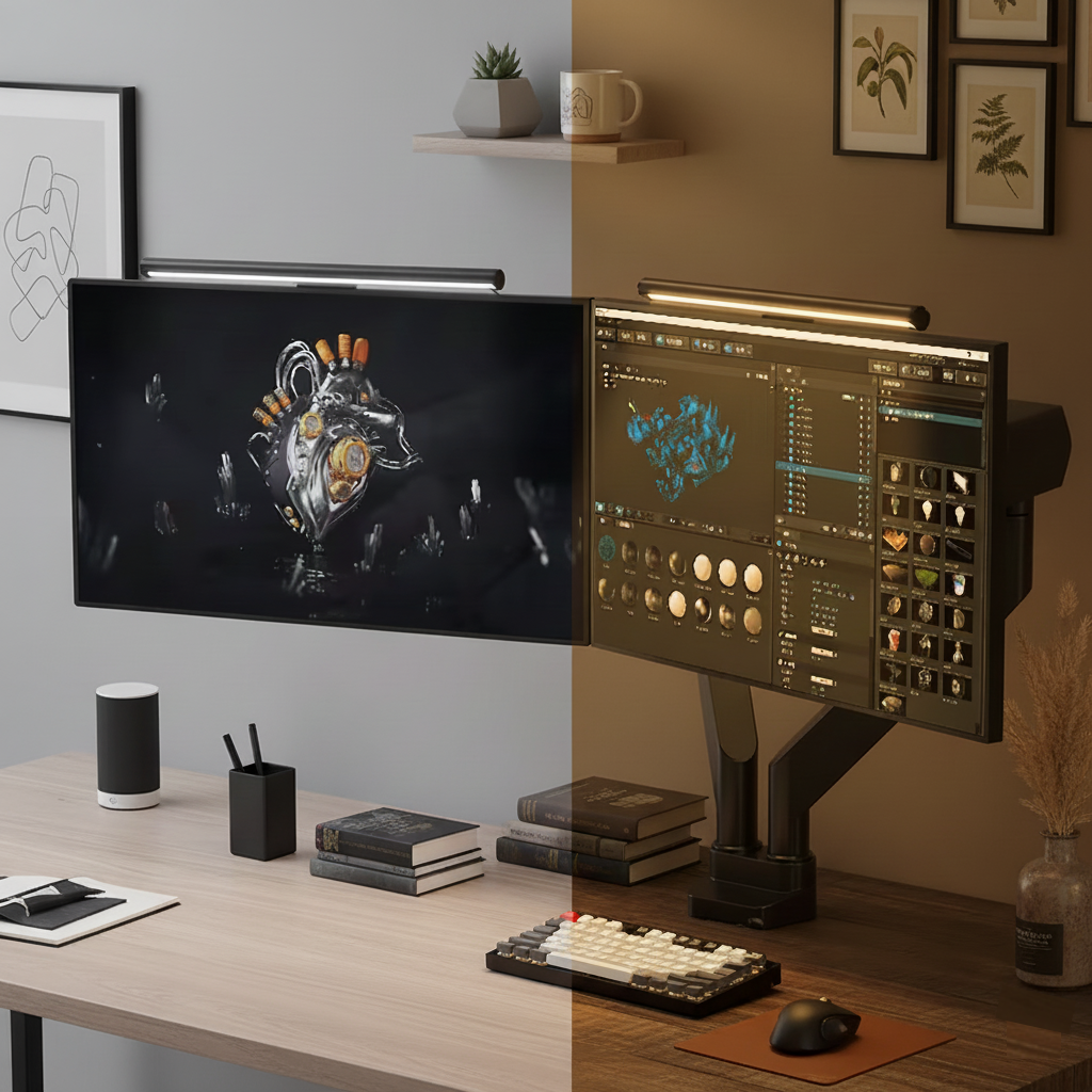 Luma LED Écran – Lampe de bureau LED design