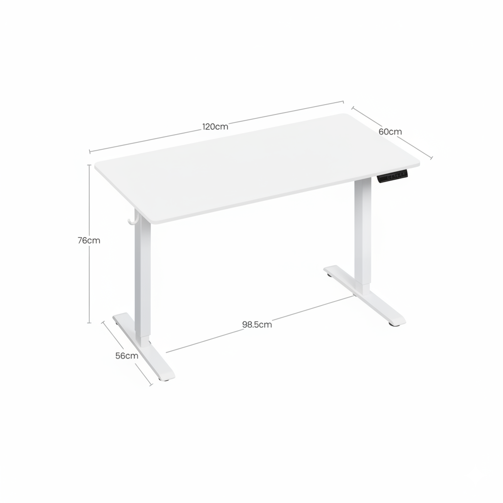 Nova - Bureau Assis-Debout à Hauteur Réglable