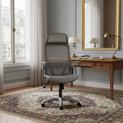 Elyos - Fauteuil de Bureau avec Maille Haute Résistance